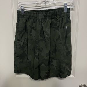 DSG army, green camo athletic shorts